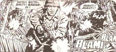 Il tenente Cassidy va alla guerra! Il tenente Cassidy va alla guerra!<br>Cassidy n.12, pag.58<br><i>(c) 2011 Sergio Bonelli</i>